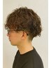 【メンズ】カット&パーマ ¥11000→¥10450