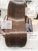 ロングで毛先までツヤツヤだとすれ違う人が2度見しちゃいます