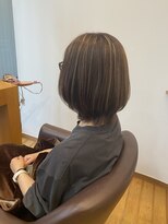 ココロヘアー 住吉店(Cocolo hair)&nbsp;ボブ×ハイライトカラー