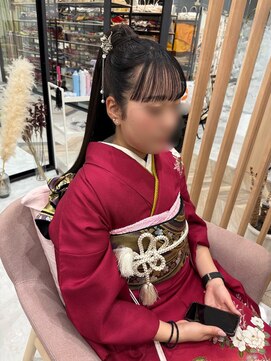 ミグ バイ クオーレ(mig by CUORE) 振袖　着付け　ヘアセット　メイク　成人式前撮り