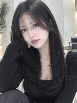 リオラヘアー(Liora hair)&nbsp;顔周りレイヤー/前上がりレイヤー/レイヤー/天神美容室