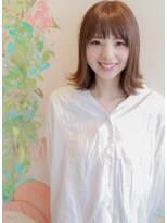 レシェル 松阪(RECIEL)&nbsp;【RECIEL松阪】＊フォギーベージュの切りっぱなしボブ＊