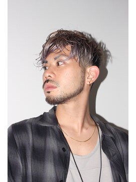 メリケンバーバーショップ フクオカ(MERICAN BARBERSHOP FUK) クラウドマッシュテクノセミウェットワイルドツーブロック63