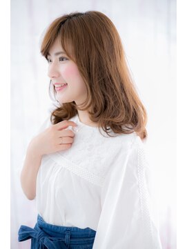 ミック ヘアアンドビューティー 大山店(miq  Hair&Beauty) ふんわりエアリーカールで大人かわいいスタイルに！