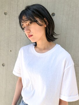 ヘアサロンエム 渋谷店(HAIR SALON M) ネオウルフ☆黒髪ショート