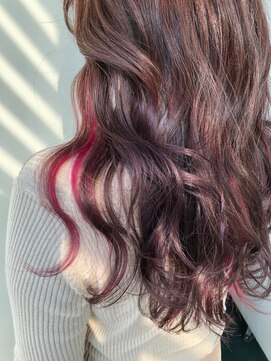 ジーナ 池袋(Zina) 【Zina 池袋】セシルカットフリンジウェーブ×フォギーベージュ