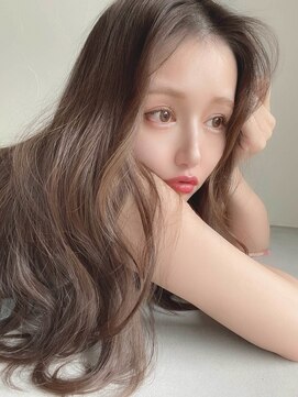 テオ(Theo) Theo /エメラルドアッシュ/ 巻き髪風パーマ/ロングレイヤー