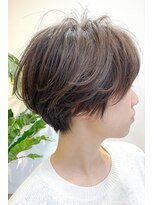 ボルタノット(volta∞knot)&nbsp;☆大人可愛い☆ショートボブ×アッシュグレージュ