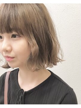 フロート 小阪店(float) ハニーべージュ_イメチェン,イヤリングカラー,ラベンダー