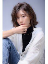 セシルビー 等々力店(SECILB) 簡単スタイリング 大人可愛いミディアムボブ