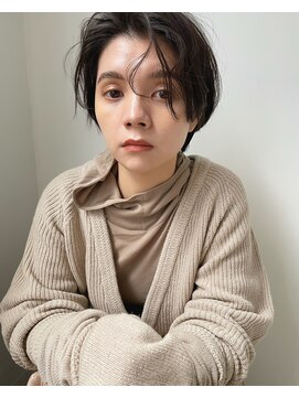 エル 桜山(yel) クセ毛風パーマ/髪質改善/オージュア/くせ毛/ボブ/白髪ぼかし/