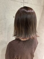 ジュジュル 稲毛本店(jujur)&nbsp;透明感カラー/ロング/カーキグレージュ/大人かわいい【稲毛】