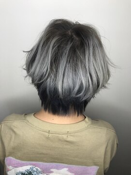 マーシュ(marshu) 【marshu  OSAKA Style】透け感×グレーシルバー