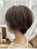 【コトノハ】大人可愛い20代30代40代小顔束感ショート抜け感ヘア