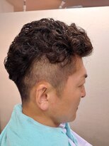 スマイル(Smile)&nbsp;アップバング 宮城風パーマ ツーブロック フェード スラムダンク