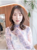 20代30代くびレイヤーイメチェンフルバング似合わせカット