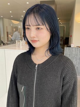 ローレンアオ(LOREN AO) 【LOREN AO】ブルーカラー/ネイビーカラー/ブリーチ/ハイトーン