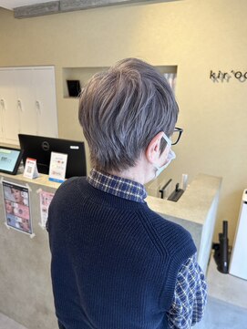 キールーム 伊丹西台店(Kir'oom) 白髪を活かしたシルバーカラー