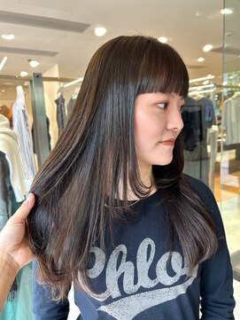 ノラ ヘアーサロン(NORA HAIR SALON) 【大久保】赤みはもう卒業ナチュラルオリーブカラー