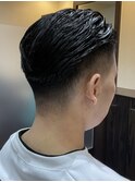 オールバックフェード<理容室>[日暮里/メンズ/床屋]