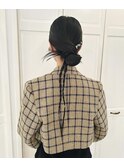 お呼ばれヘアセット