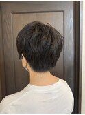 ゆるふわパーマショートスタイル