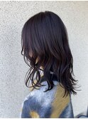 ほんのりボルドー秋カラー