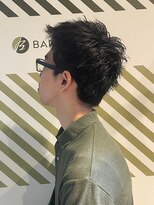 バーバーバー アカバネ(BARBER-BAR AKABANE) 働く男の黒髪ショート ビジネスマン/スーツに合う/清潔感#6