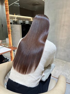 アンフィニー 仙台(ANFINI) 仙台髪質改善縮毛矯正韓国レイヤーカット前髪くびれヘア学割U24