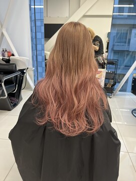 アライブ キチジョウジ(ALIVE Kichijoji) 【ALIVE吉祥寺】ダブルカラーグラデーションピンク