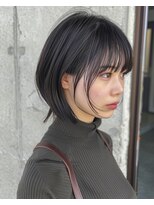 ラポール(RAPPORT)&nbsp;ホワイトグレージュ/デジタルパーマ/チェリーブラウン/蟹江/あま