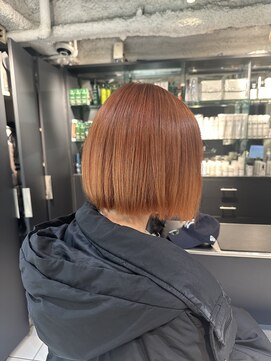 トニーアンドガイ 青山店(TONI & GUY) ボブカット＋ブリーチ＋オンカラー