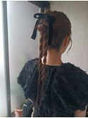 タイトポニーテール