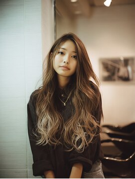 エスアール 王寺店(SR) バレイヤージュ風ロング