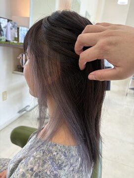 シュウ 西尾店(Shu) インナーラベンダーシルバー