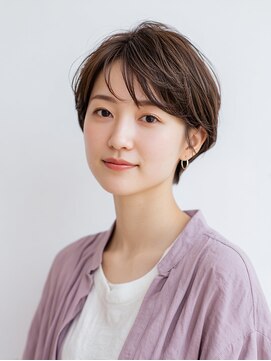 ニスル 町田店(NISURU) 似合わせカット/大人ガーリー/ダークアッシュ/着物/町田/町田駅