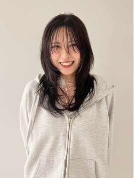 ロマリア 渋谷 渋谷宮益坂(Lomalia) 乾かすだけでキマる髪セミロングレイヤーシースルーバング