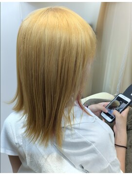 一葉 ブリーチカラー