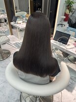 ロンドルピナス 小倉(Lond Lupinus)&nbsp;黒髪カタログ/オリーブグレー/ココアベージュ/小顔に見せるヘア