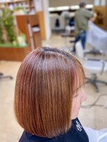 カット/カラー 髪質改善/縮毛矯正 B1hair 藤井寺/土師ノ里&nbsp;あご下ボブ