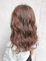 アメリアム 大阪上本町店(Ameri amu.) ブリーチ無しで作る柔らかミルクティーベージュ★