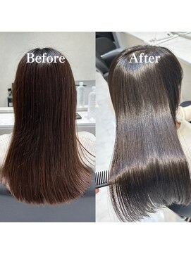 ユーカナヤマ(u Kanayama) 髪質改善/Noaトリートメント/縮毛矯正/ツヤ髪