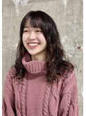 クシャふわパーマ/縦おちパーマ