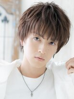 モッズヘアメン 札幌月寒店(mod's hair men)&nbsp;20代30代ハイトーンカラーくせ毛風短髪メンズショートq札幌月寒