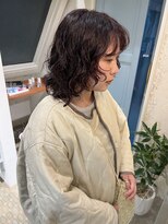 ペピンバイメルシー(pepin by merci.)&nbsp;＊ ミディアムレイヤードパーマ