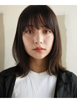 エインアンリー 明治神宮前(AIN.ANLY.)&nbsp;ミディアムパーマ、ミディアム毛先パーマ、ニュアンスパーマ