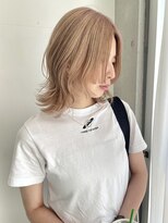 アスティブランシュ(Asti blanche) ミルクティーベージュ×レイヤースタイル/ハイトーン/ブリーチ