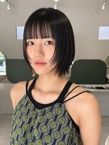 ルトワフクロマチ(Lutowa Fukuromachi)&nbsp;ダークパープル/ナチュラルショート/ミルクブラウン/秋/袋町