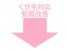 ここから下は髪質改善コースです。※予約メニューではありません