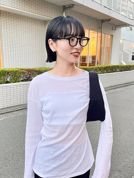 ソーイ ヘアー 平尾(soi hair) 耳掛けボブ【soi・平尾美容室・薬院美容室】